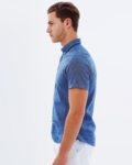 Cotton Linen Chambray Shirt